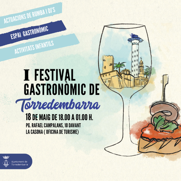 Imatge promocional del 1r Festival Gastronòmic