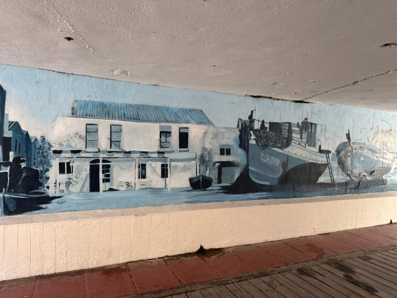 Mural pas soterrat 