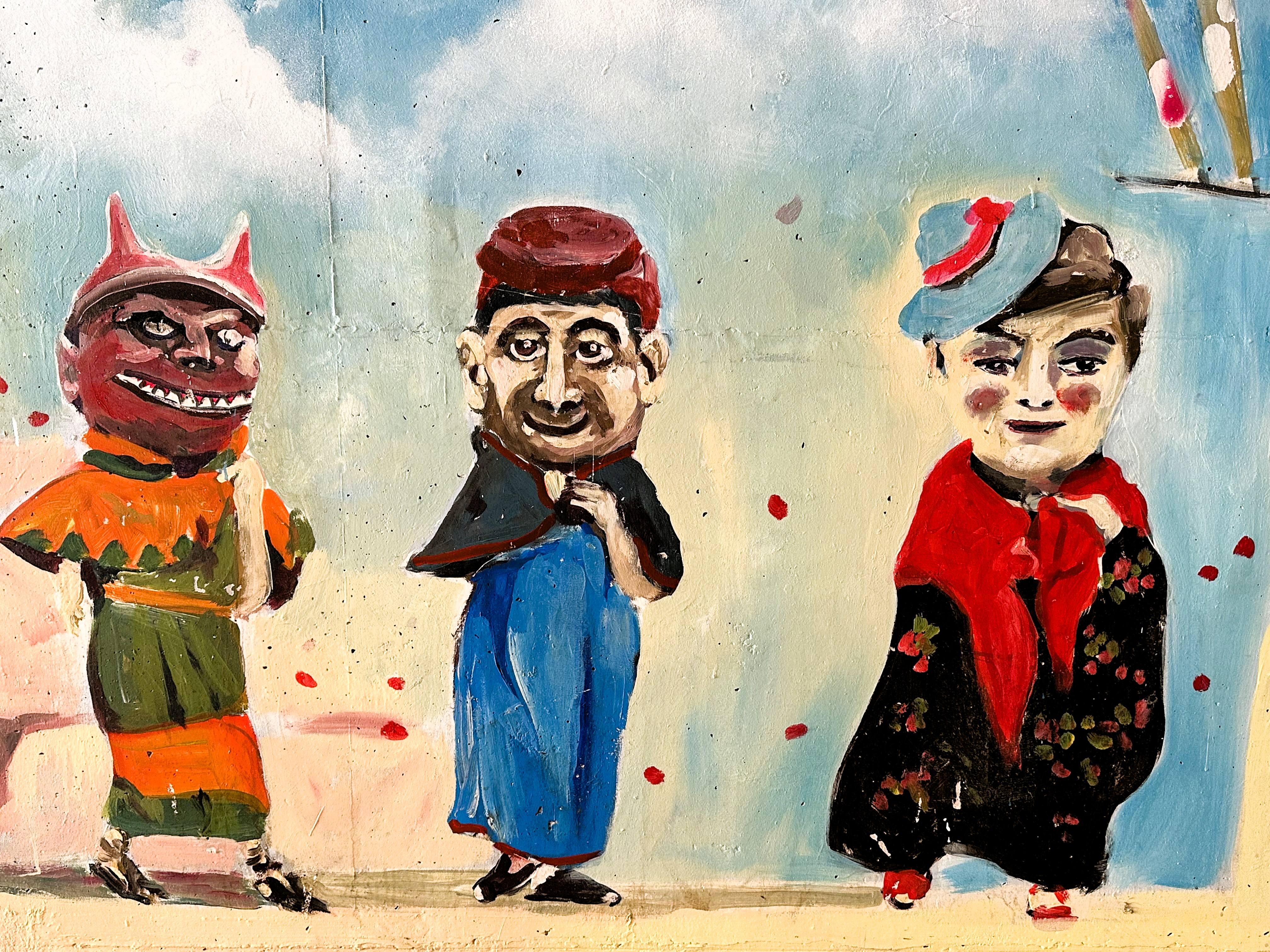 Mural pas soterrat 