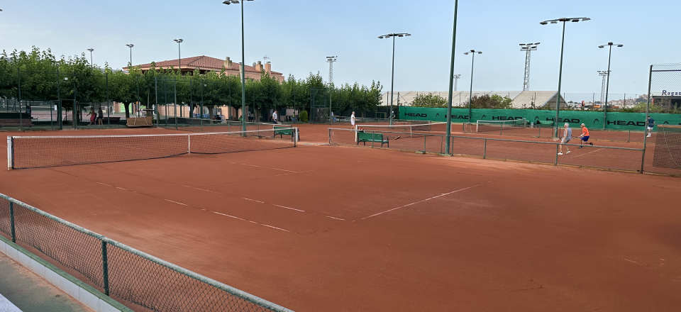 Pistes de tennis i pàdel