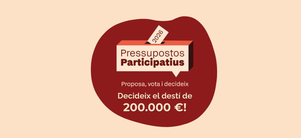 Imatge dels pressupostos participatius 2026