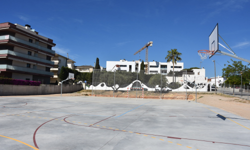 Pista de bàsquet del carrer del Montmell