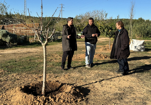 Visita a Cal Dània per planificar la intervenció