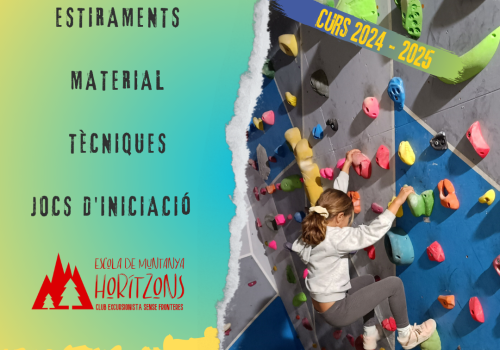  Curs d'iniciació a l’escalada infantil