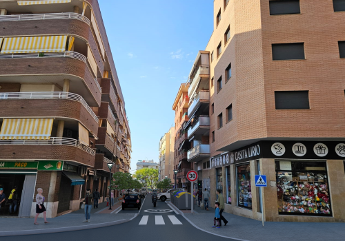 Disseny obres del c/ Lleida