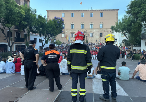 Serveis de bombers i de protecció civil, a la Festa Major