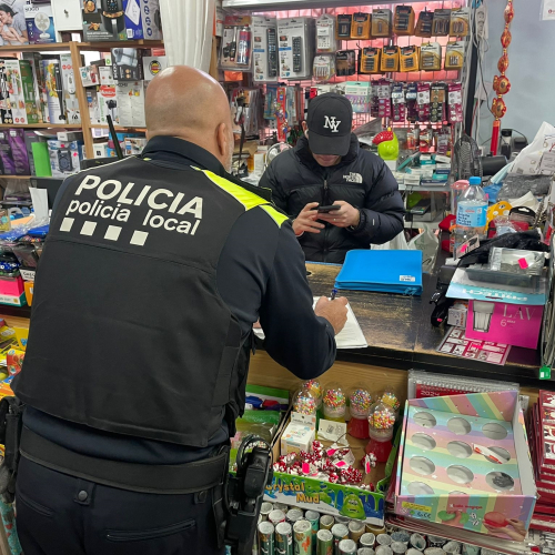 Inspecció en un establiment multipreu