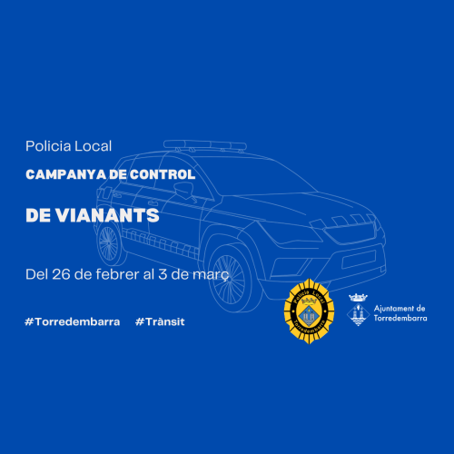 Campanya de control de vianants