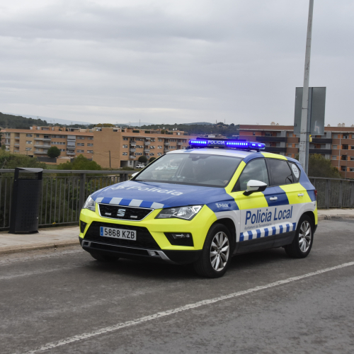 Imatge d'arxiu d'un vehicle de la Policia Local de Torredembarra.