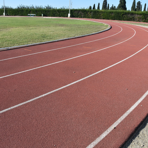 Imatge d'arxiu de la pista d'atletisme