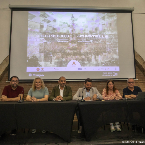 Presentació de les 42 colles que participaran al XXIX Concurs de Castells