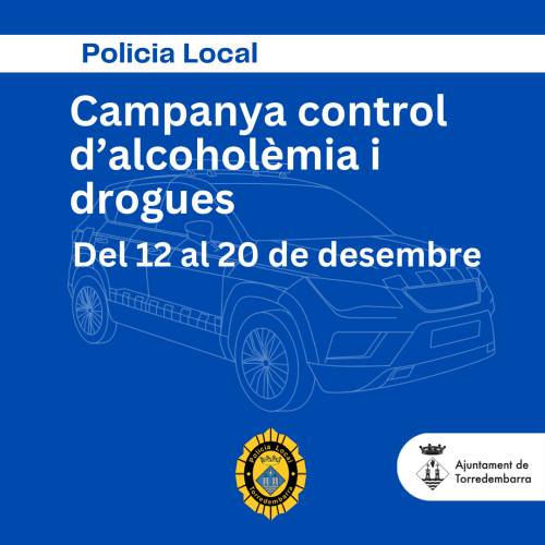 Campanya de control d’alcoholèmia i drogues 