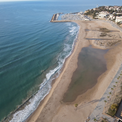 Visió platja de la Paella