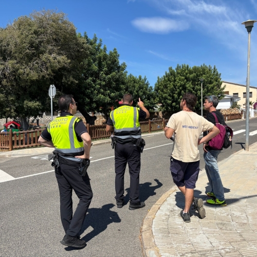 Actuació de control, a la Marítima Nord