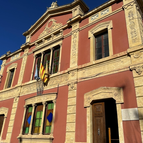 Imatge d'arxiu de l'edifici del Patronat Antoni Roig