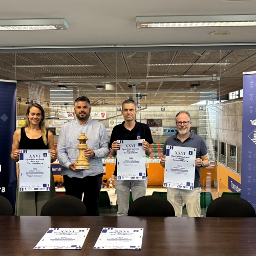 Presentació del 26 Open Internacional d'Escacs de Torredembarra