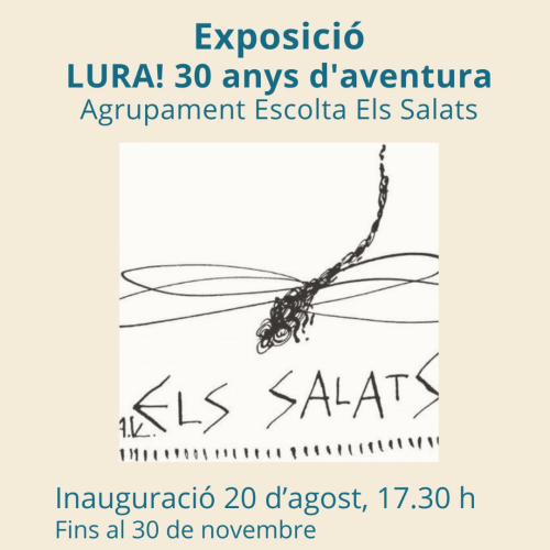 Imatge promocional de la inauguració de l'exposició