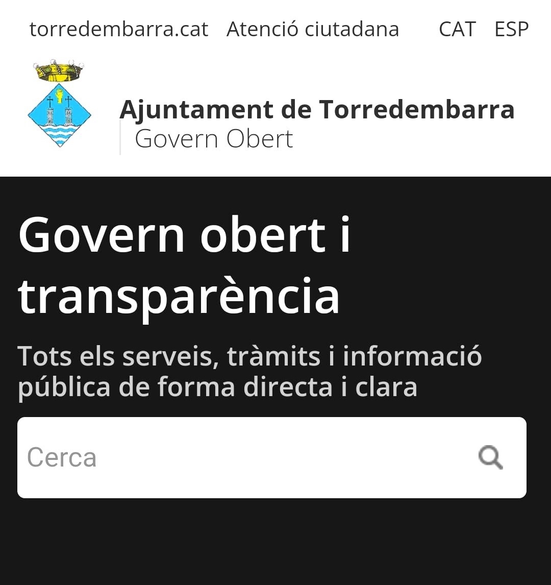 Imatge portal transparència