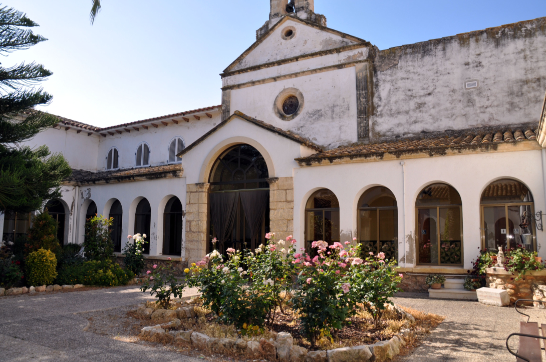 Imatge d'arxiu del claustre de la Fundació Pere Badia