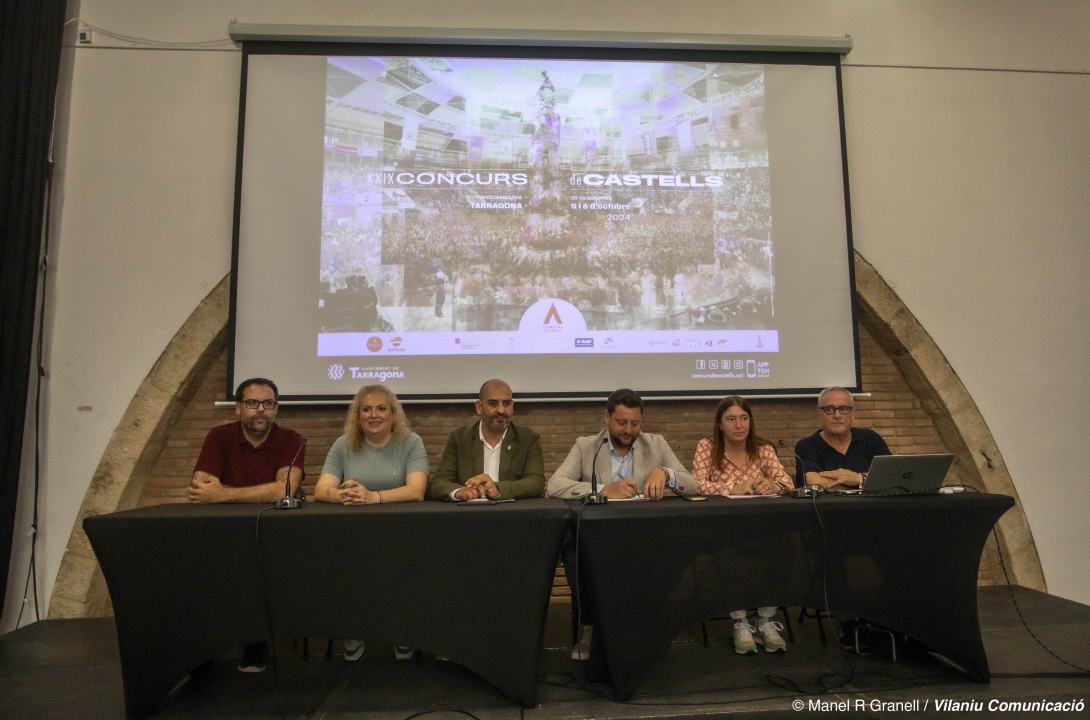 Presentació de les 42 colles que participaran al XXIX Concurs de Castells