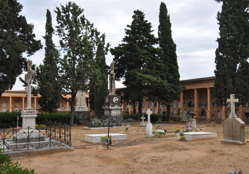 Foto d'arxiu del cementiri de Torredembarra