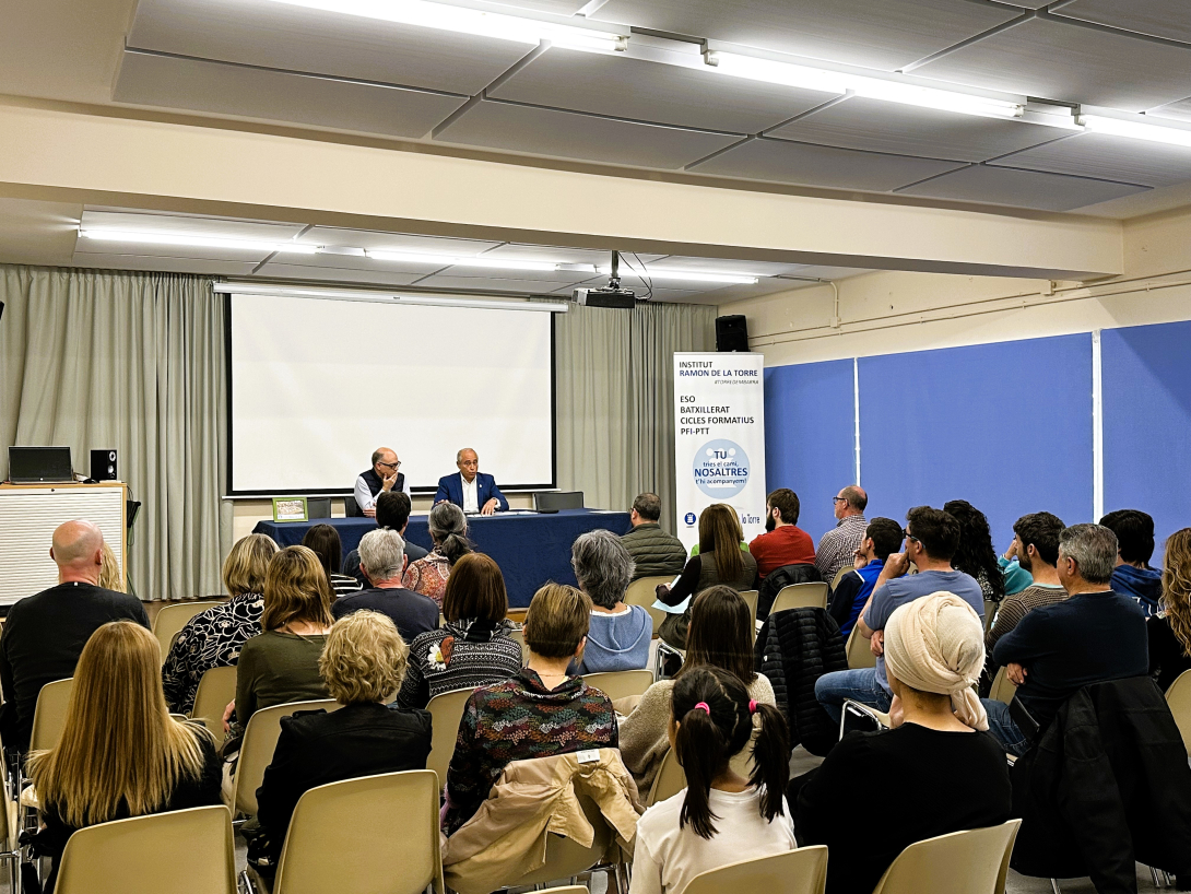 Imatge d'arxiu del Consell Escolar Municipal celebrat l'abril passat