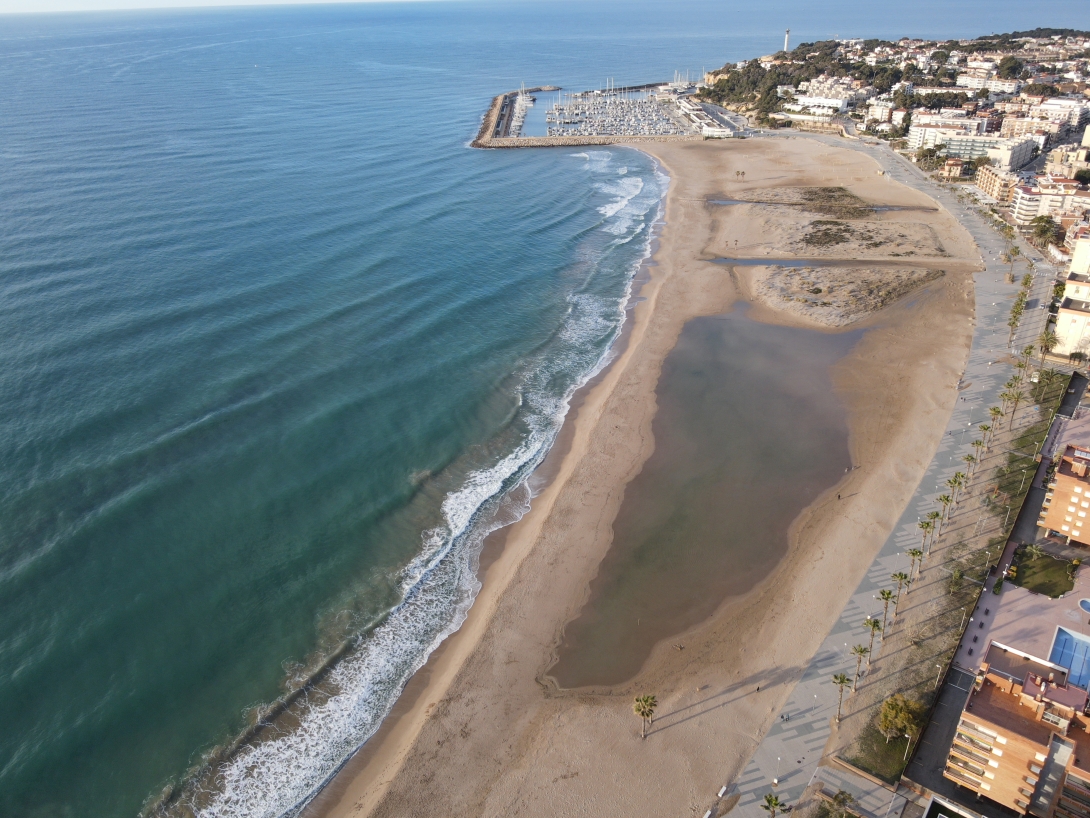 Visió platja de la Paella