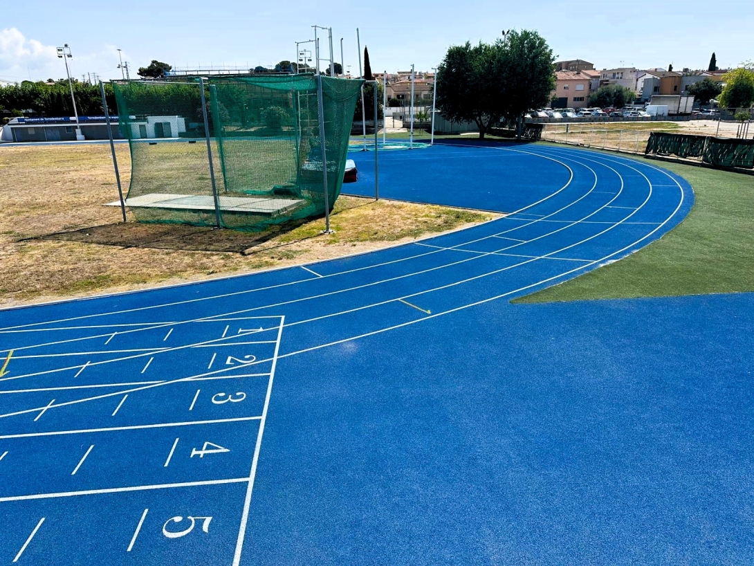 Renovació de la pista d’atletisme