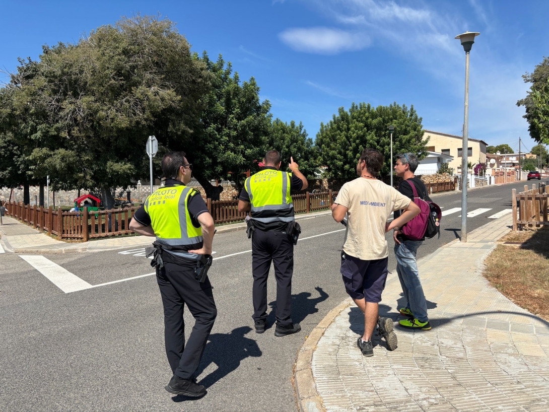 Actuació de control, a la Marítima Nord