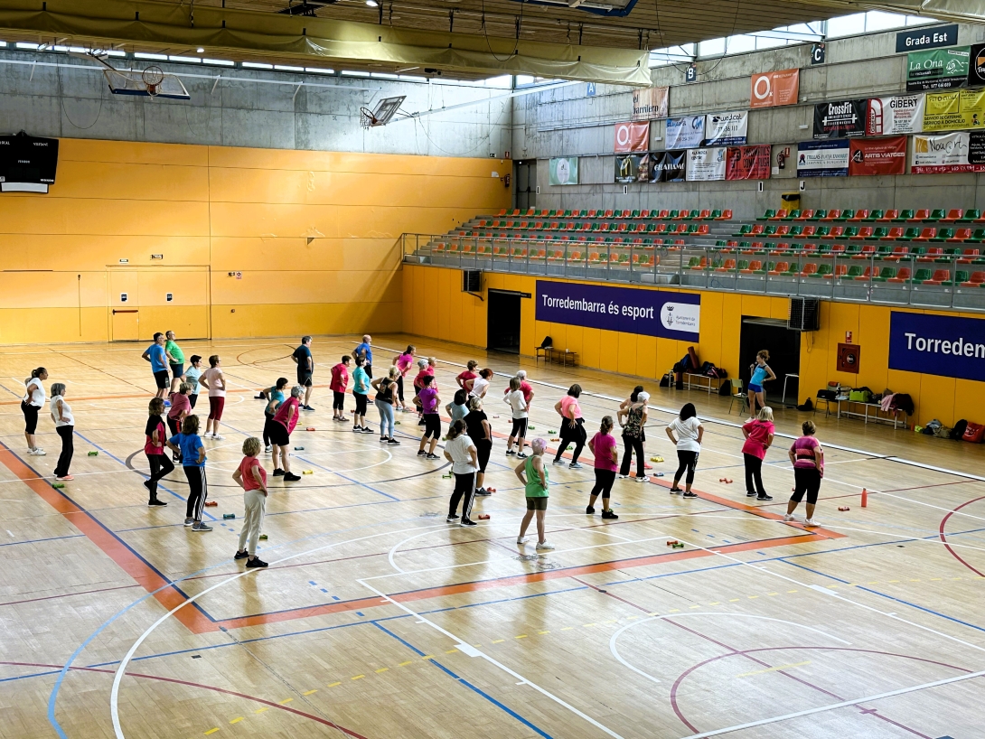 Imatge d'arxiu de l'interior del Pavelló Municipal Sant Jordi